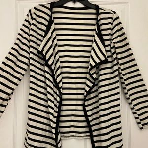 Stripped Cardigan